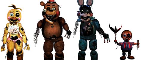 Five Nights At Freddy S [withered Toys] By Christian2099