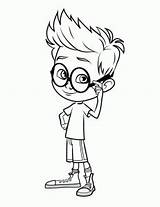 Sherman Peabody Mr Coloring Kids Pages Children sketch template