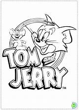 Coloring Dinokids Jerry Tom Pages Close sketch template