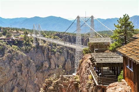 colorados royal gorge bridge   highest suspension bridge  america