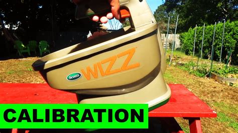 calibrating  wizz battery operated hand spreader youtube