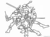 Turtles Ninja Coloring4free Mutant sketch template