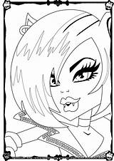 Coloriage Toralei Clawdeen Spectra Colorier Goyle Rochelle Ad3 sketch template