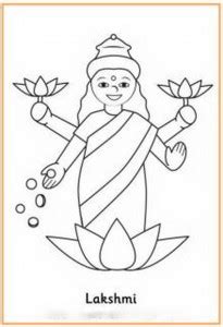 diwali colouring pages