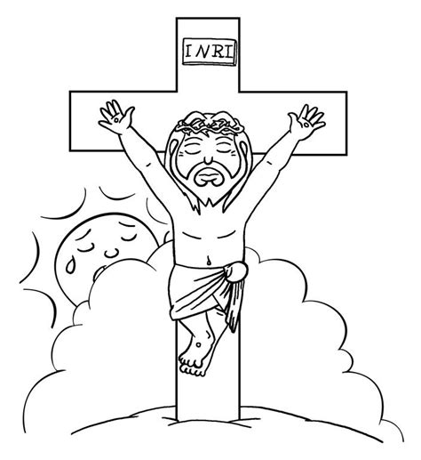 coloring pages  kids  images good friday  coloring pages easter