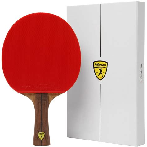 killerspin jet speed  advanced level table tennis paddle red
