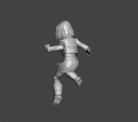 Android 18 3d Model 3d Model 3d Printable Cgtrader