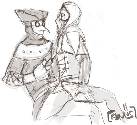 Rule 34 Assassin S Creed Series Gay Male Only Monochrome Plague