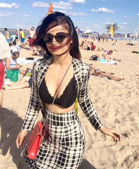Wow Mouni Roy Looks Hot Chilling At The Beach In This