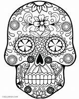 Skull Pages Coloring Evil Printable Getcolorings sketch template