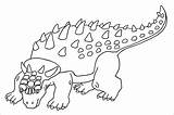 Ankylosaurus Dinosaurs Dino Dinosaurus Dinosauri Coloringbay Preschool Tsgos sketch template