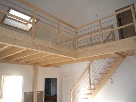 mezzanine en bois rc construction artisan specialiste de la pose  construction en bois