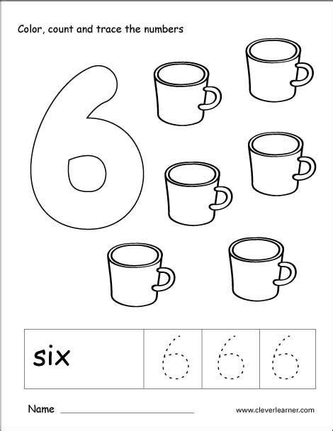 number  worksheets  preschoolers  images kindergarten