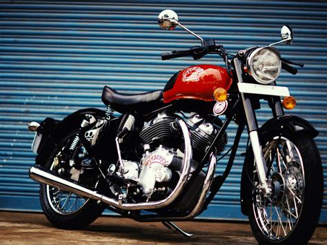 carberry double barrel  royal enfield based twin cylinder bike launched zigwheels