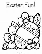 Easter Coloring Fun Pages Egg Flowers Colouring Outline Cute Noodle Print Twisty Printable Bunny Sheets Eggs Kids Hat Bonnet Happy sketch template