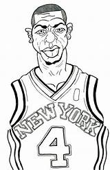 Coloring Pages Lebron James Printable Shoes Cartoon Nba Carmelo Anthony Getdrawings Getcolorings Color Colorings sketch template