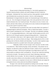 reflection paper  psychology  reflection paper  essay