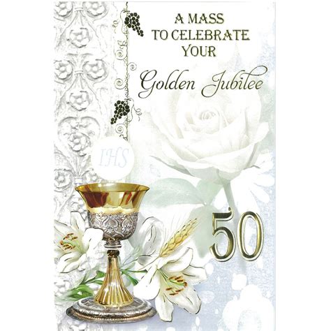 mass golden jubilee family life catholic gifts