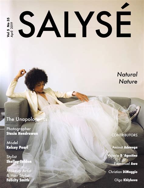 salysÉ magazine vol 5 no 35 april 2019 by salysÉ magazine issuu
