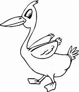 Coloring Duck Kidprintables sketch template