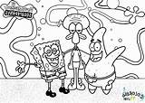 Spongebob Esponja Pintar Graceful Emotioncard Squarpants sketch template