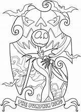 Halloween Coloring Jack Pages Adults Skellington Complex Town King Adult sketch template