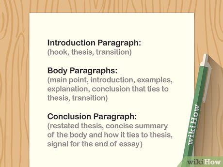 write  term paper  steps  pictures wikihow