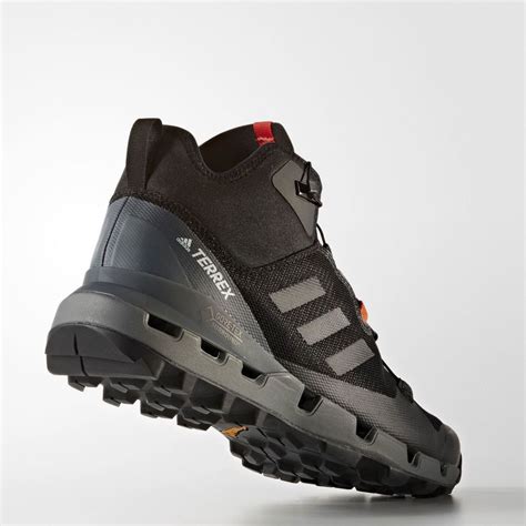 adidas terrex fast mid mens black waterproof gore tex walking hiking shoes ebay