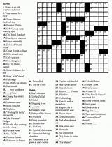 Crossword Crosswords Customizable sketch template