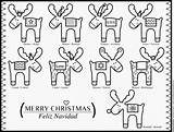 Spanish Christmas Coloring Pages Getcolorings Holiday sketch template