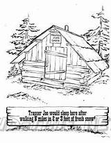 Book Trapper Revelstoke Joe sketch template