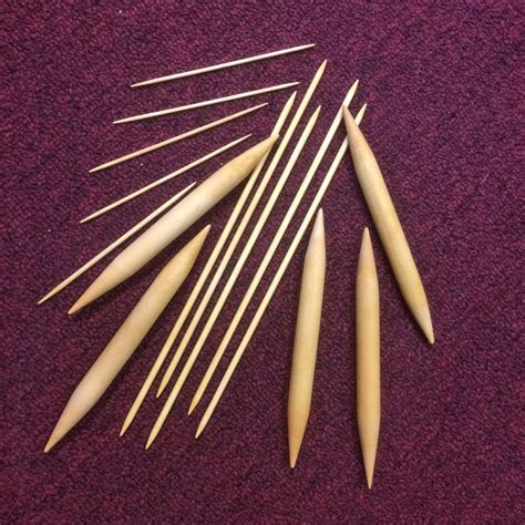 miniature knitting needles  pack twin birch products