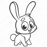 Coloring Colorare Da Disegni Pages Di Animali Coniglietto Bunny Lol Fumetto Un Cartoon sketch template