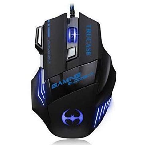 buy trucase tm 3200 dpi 7 button led optical usb wired gaming mouse