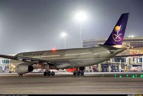 Hz Aq28 Saudi Arabian Airlines Airbus A330 300 At Mumbai