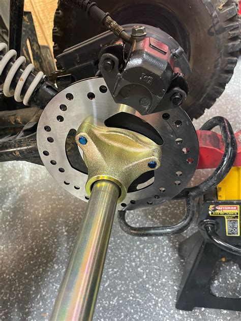 added hydraulic brakes  polaris outlaw    welding polaris atv forum