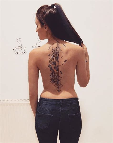 60 attractive and sexy back tattoo ideas for girls 2020 sooshell