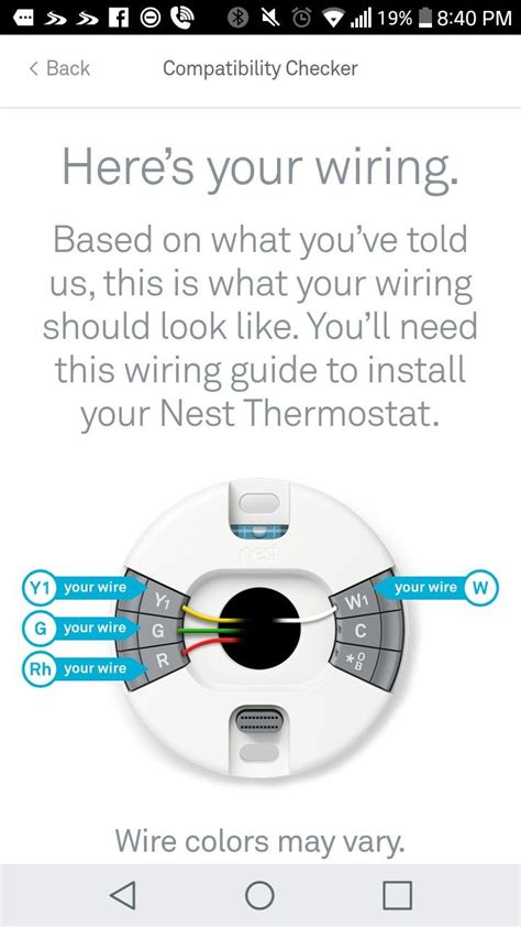 google nest thermostat wiring diagram