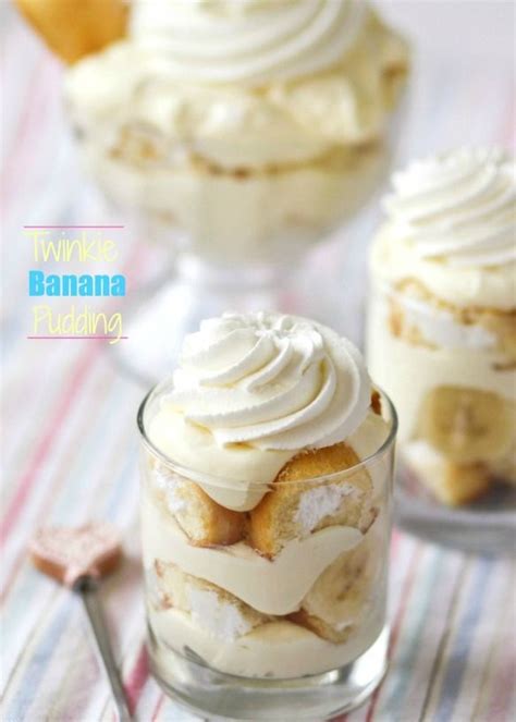 Twinkie Banana Pudding Layers Of Banana Pudding Bananas And Sliced