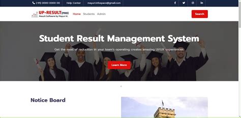student result management system project source code  php  mysql