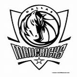 Coloring Pages Mavericks Dallas Basketball Nba Book Logo Silhouette Colormegood Choose Board Sports sketch template