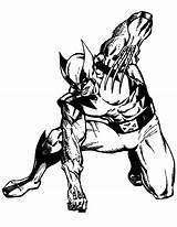 Wolverine Logan Colorir Animal Clipartmag Desenhos Getdrawings sketch template