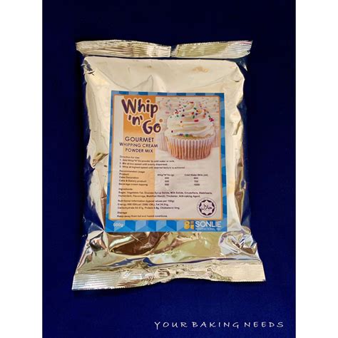 whip   gourmet whipping cream powder mix shopee philippines
