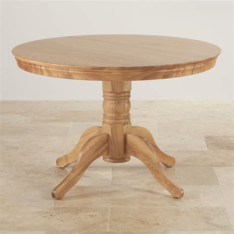 ft pedestal  table  natural oak oak furniture land