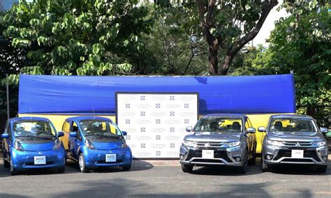 mitsubishi motors philippines turns  electric vehicles  doe