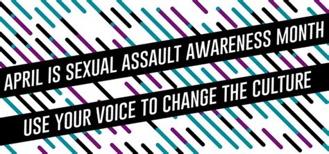 sexual assault awareness month