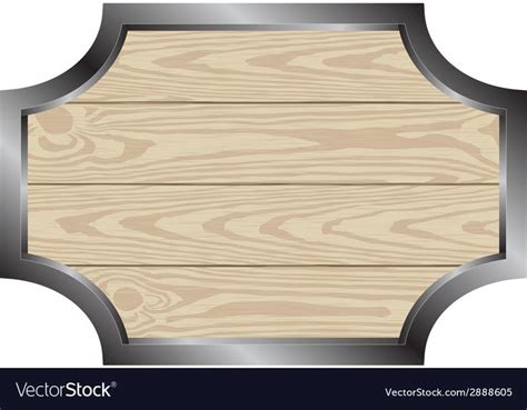 wooden board vector image  vectorstock wooden board wooden vector
