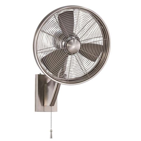 oscillating outdoor wall fan  minka aire  bn
