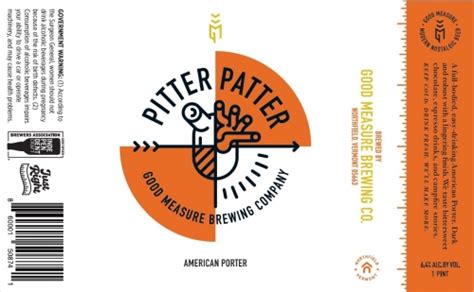 pitter patter good measure brewing  untappd