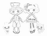 Coloring Pages Wacky Wednesday Lalaloopsy Getdrawings sketch template